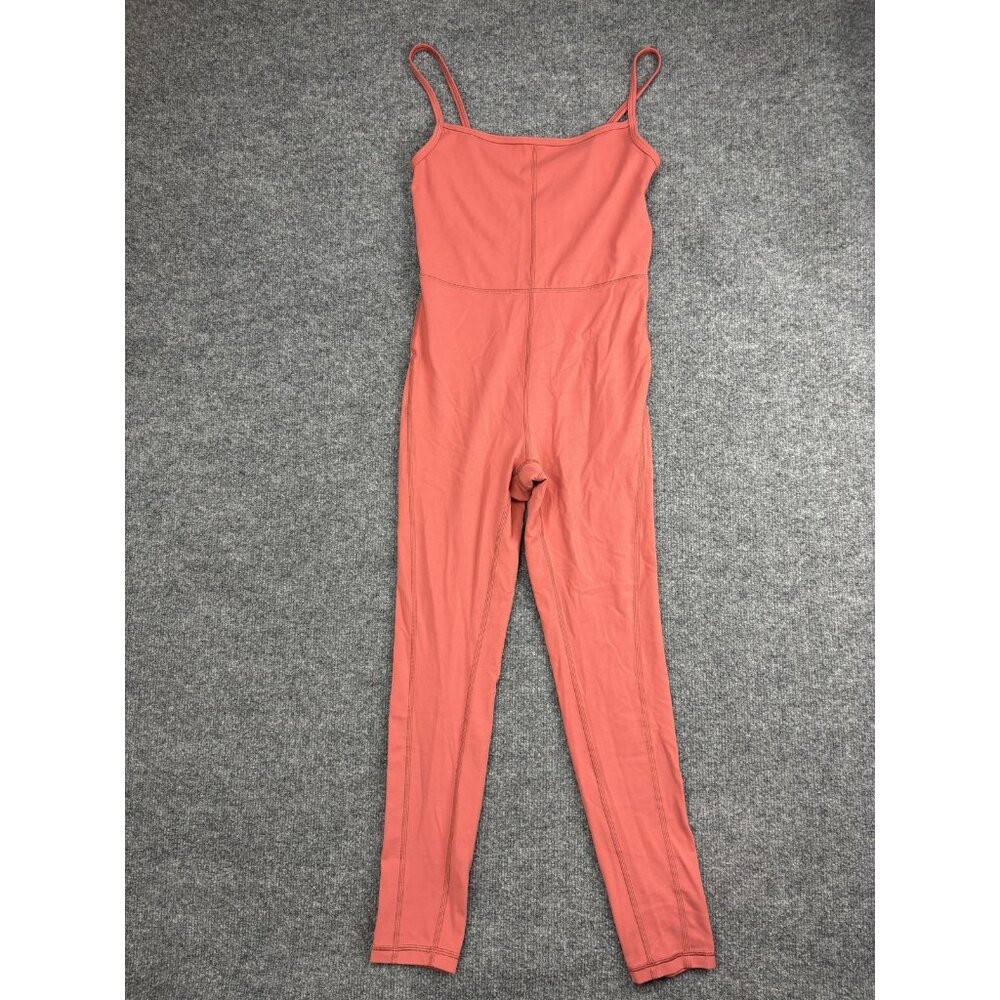 Wilfred Free Jumpsuit Womens Small Coral Divinity Unitard One Piece Aritzia